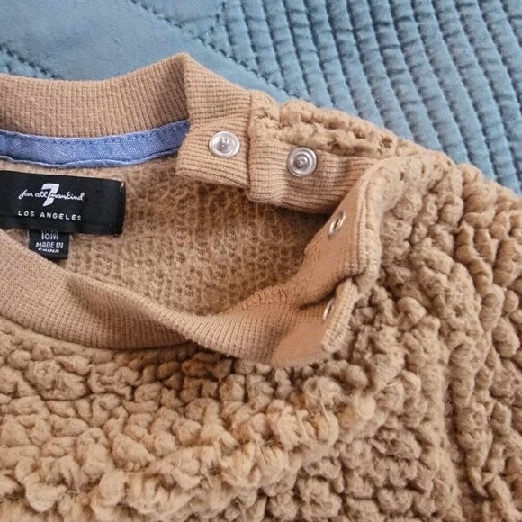 🔥5 FOR $25🔥7 For All Mankind Toddler Sweater - Picture 4 of 6